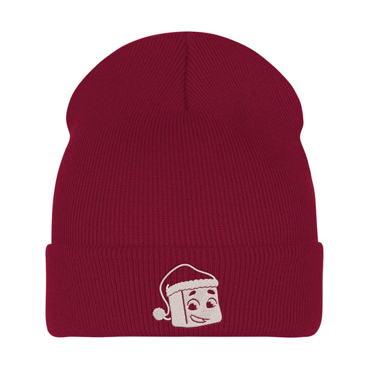 Mini-Paluten - Weihnachts-Beanie rot