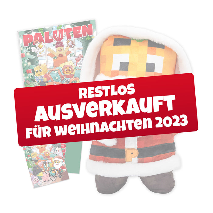 Mini Paluten - Xmas 2023 Edition - Plüschfigur & Adventskalender