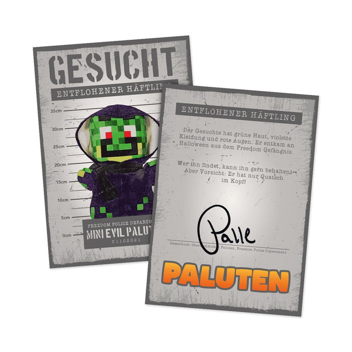 Mini Evil Paluten (Evil Eyes Edition) - Plüschfigur